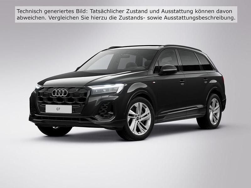 Mythosschwarz metallic Gebraucht 2025 Audi Q7 Ambiente SUV | 68.700 € (Superpreis) - Bild 1/4
