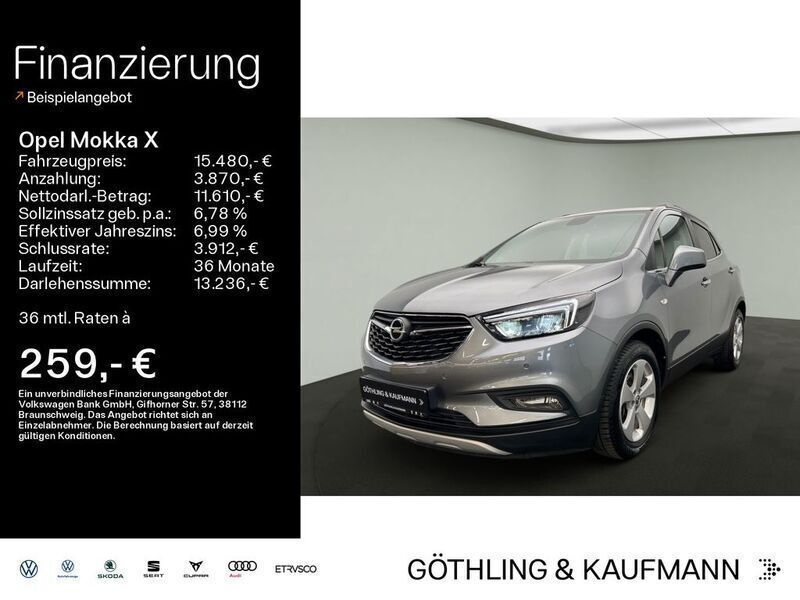 Grau Gebraucht 2017 Opel Mokka X SUV | 15.480 € (Fairer Preis) - Bild 1/4