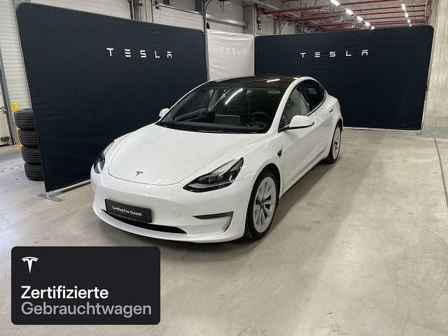 Gebraucht Tesla Model 3 Long Range AWD 324 kW (441 PS) 2021 Pearl white multicoat Limousine