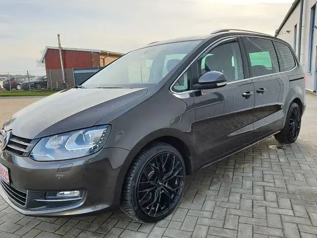 Brugt VW Sharan Highline 184 HK (135 kW) 2016 Sort MPV