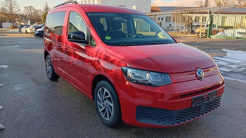 Rot Gebraucht 2021 VW Caddy Van / Kleinbus | 18.900 € (Fairer Preis) - Bild 1/4