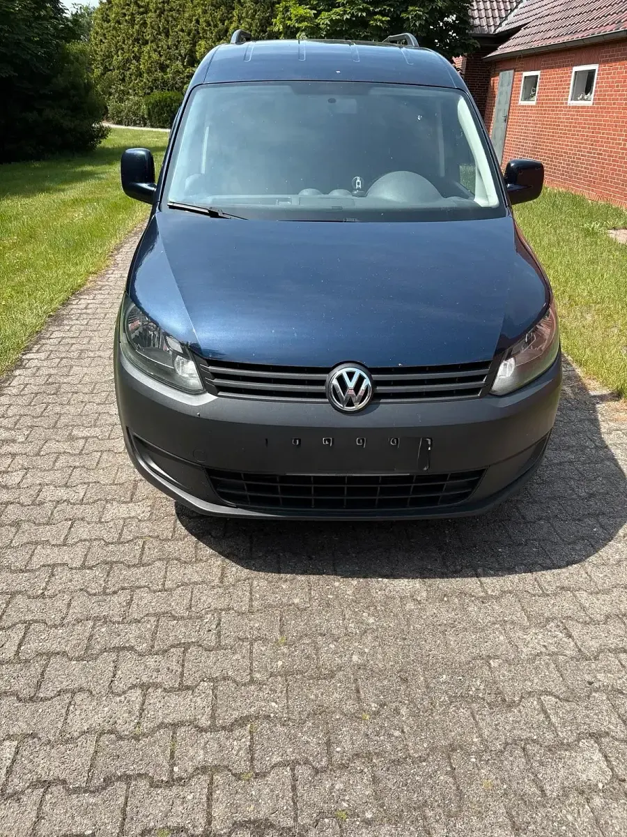 Gebraucht VW Caddy 101 PS (74 kW) 2014 Blau Van / Kleinbus