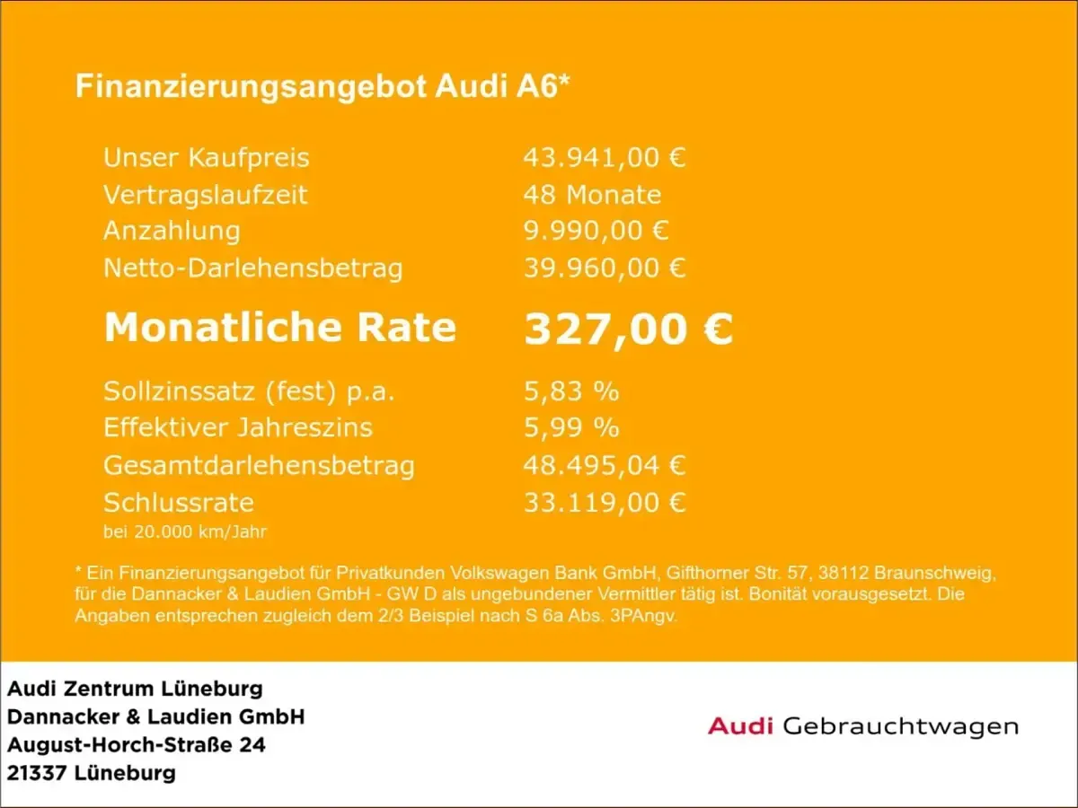 Brugt Audi A6 Advanced 245 HK (180 kW) 2025 Sort Stationcar