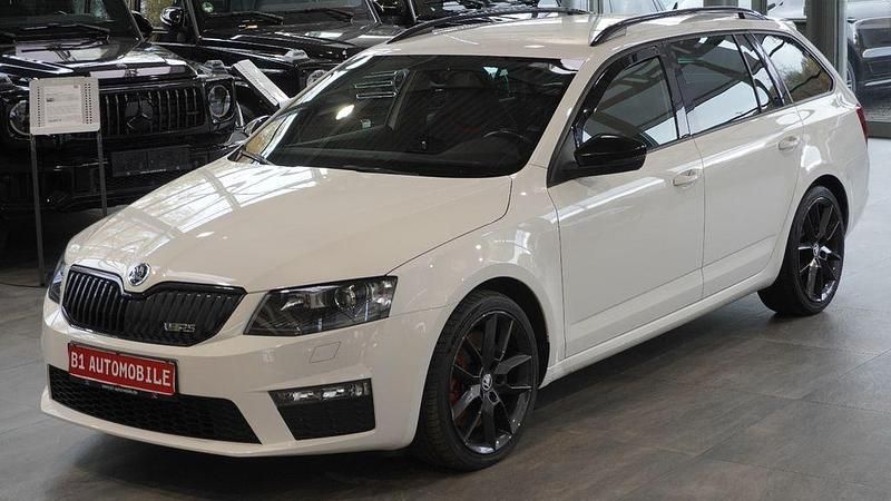 Weiß Gebraucht 2015 Skoda Octavia RS Kombi | 13.991 € (Fairer Preis) - Bild 1/4