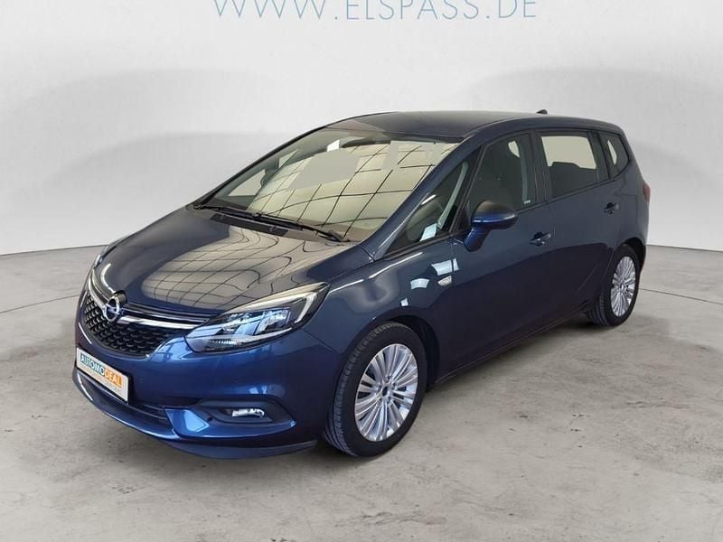 Gebraucht Opel Zafira Edition 140 PS (102 kW) 2017 Blau Van / Kleinbus