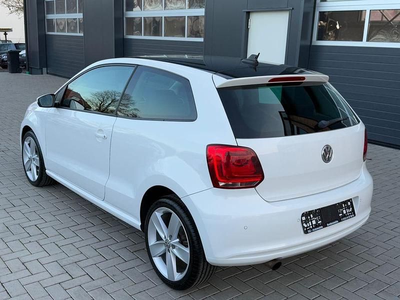 Gebraucht VW Polo Highline 105 PS (77 kW) 2010 Weiß Kleinwagen