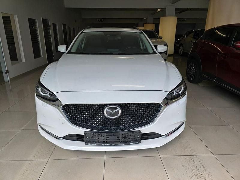 Weiß Gebraucht 2024 Mazda 6 Exclusive-Line Kombi | 26.890 € (Guter Preis) - Bild 1/4