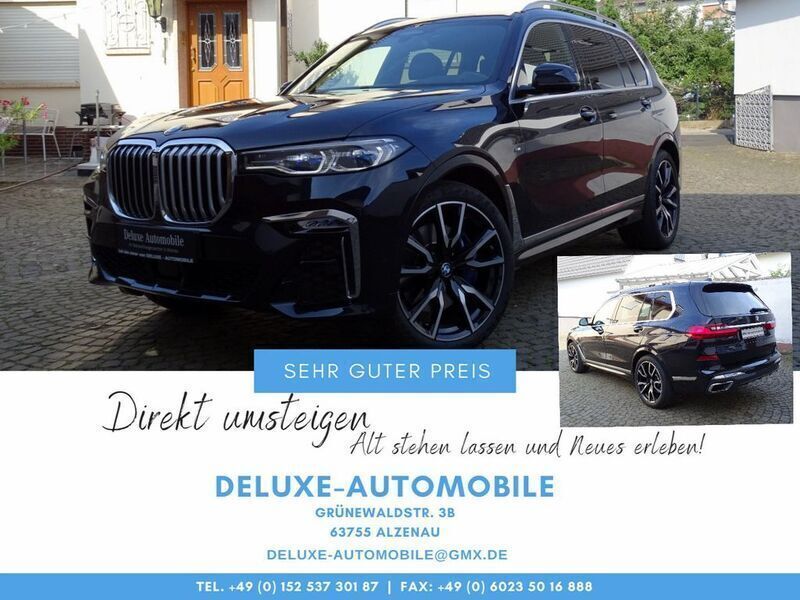 Schwarz Gebraucht 2020 BMW X7 M Sport SUV | 53.850 € (Superpreis) - Bild 1/4