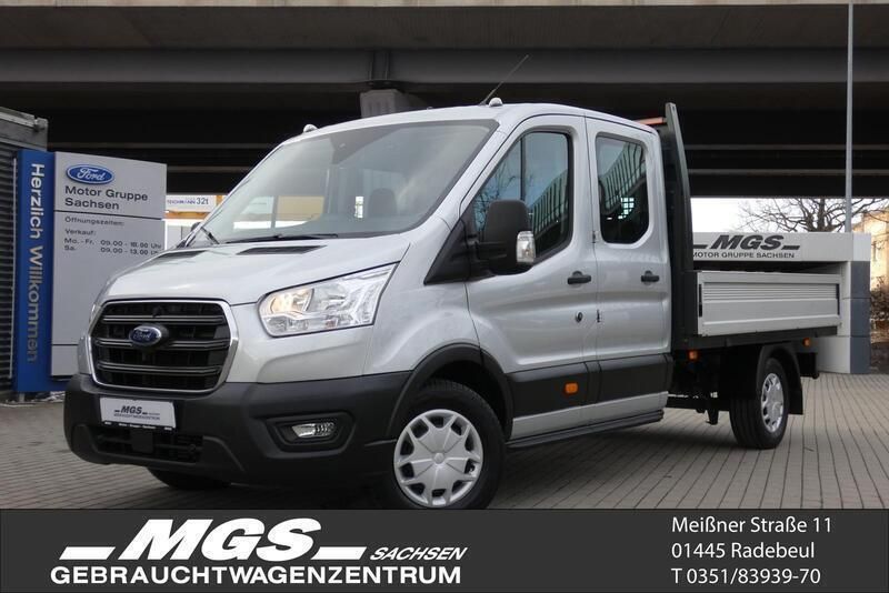 Polarsilber metallic Gebraucht 2022 Ford Transit Trend Limousine | 28.950 € (Fairer Preis) - Bild 1/4