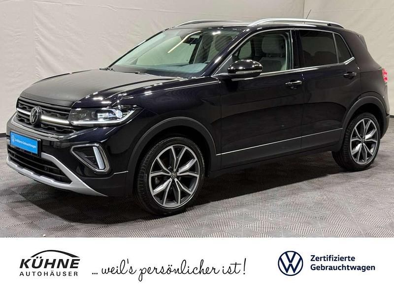 Deep black perleffekt Gebraucht 2025 VW T-Cross Style SUV | 26.430 € (Etwas zu teuer) - Bild 1/3
