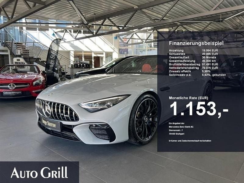 Grau Gebraucht 2024 Mercedes SL43 AMG AMG Cabrio | 97.900 € (Fairer Preis) - Bild 1/4