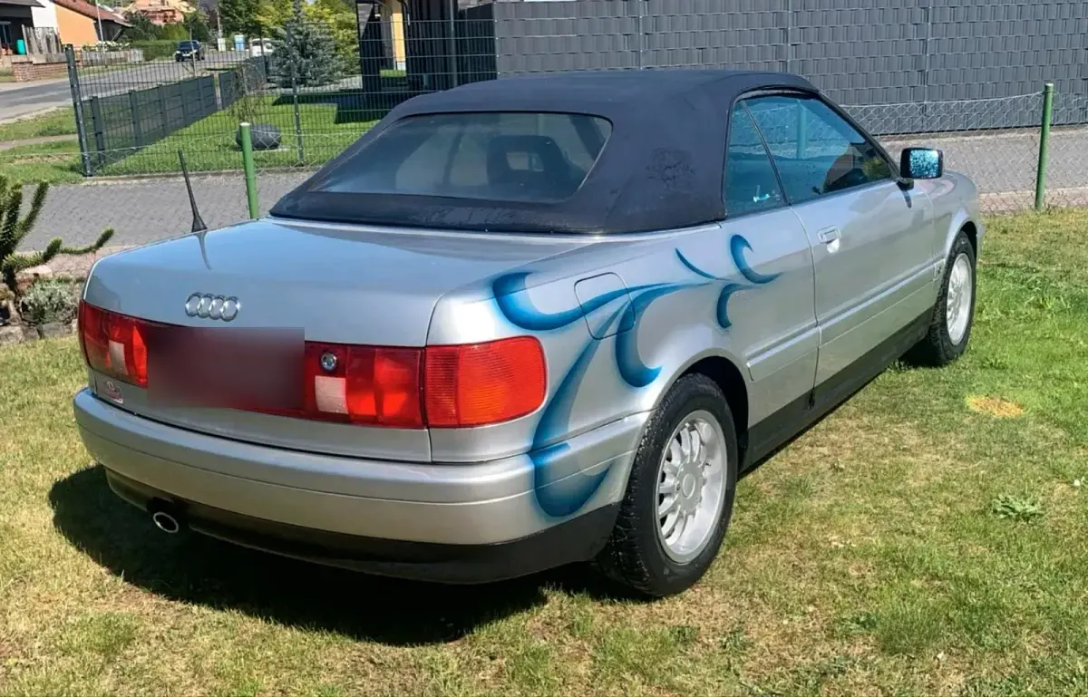 Gebraucht Audi 80 112 PS (82 kW) 1994 Silber Cabrio