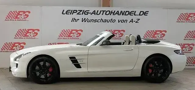 Gebraucht Mercedes SLS AMG AMG 571 PS (419 kW) 2012 Weiß Cabrio