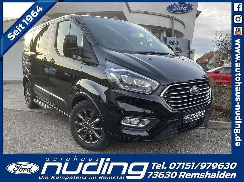 Obsidianschwarz Gebraucht 2022 Ford Tourneo Custom Titanium X Van | 35.890 € - Bild 1/4