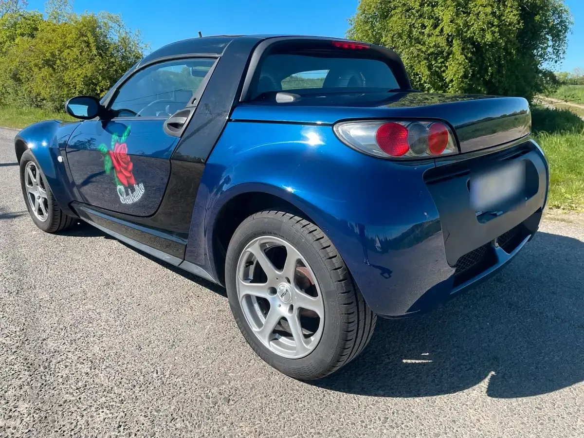 Usata Smart Roadster 61 CV (44 kW) 2004 Blu Cabrio