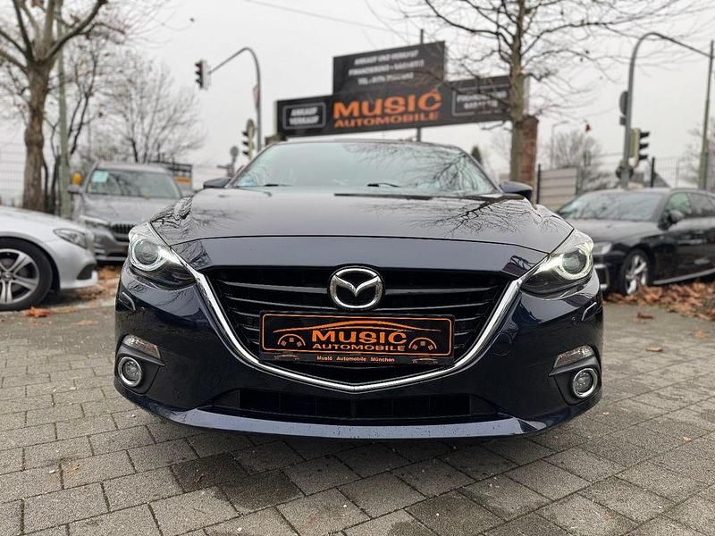 Gebraucht Mazda 3 Sports-Line 165 PS (121 kW) 2014 Blau Limousine