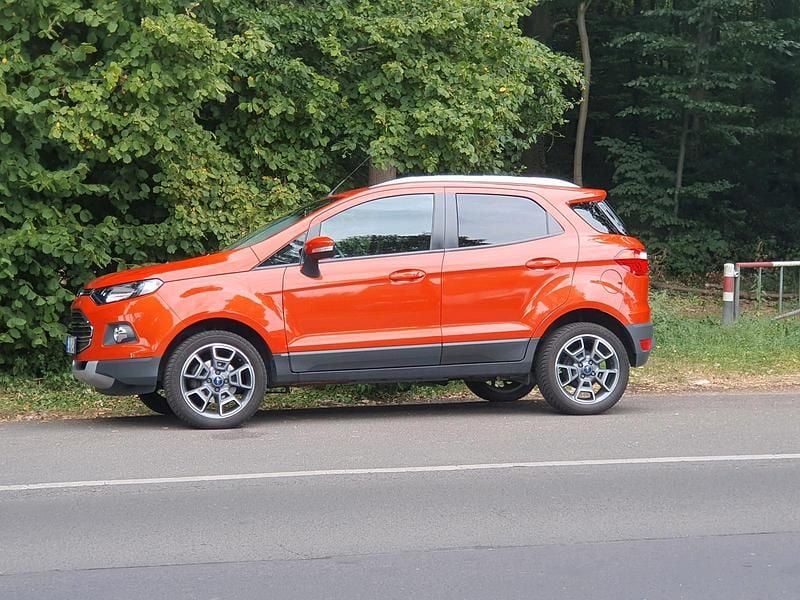 Orange Gebraucht 2017 Ford Ecosport Titanium SUV | 8.800 € (Fairer Preis) - Bild 1/4