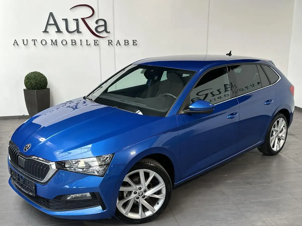 Gebraucht Skoda Scala Style 150 PS (110 kW) 2023 Blau Kleinwagen