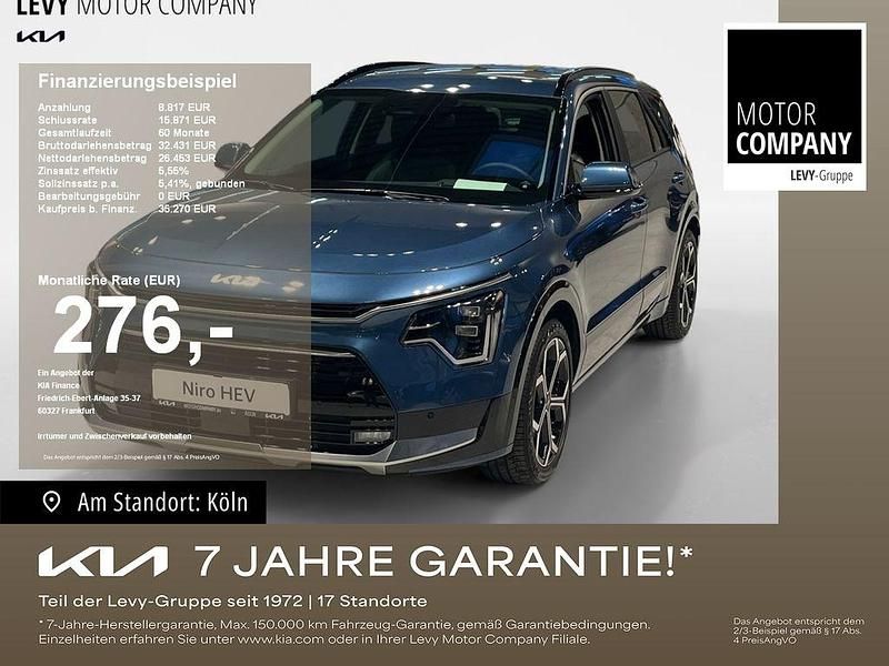 Mineralblau metallic Gebraucht 2025 Kia Niro Spirit SUV | 35.270 € (Etwas zu teuer) - Bild 1/4