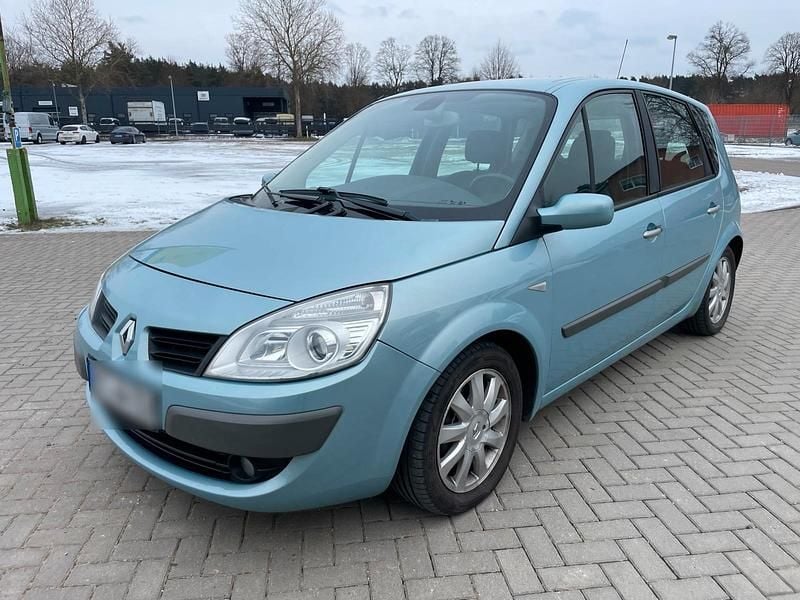 Gebraucht Renault Scénic II 112 PS (82 kW) 2007 Silber Van / Kleinbus