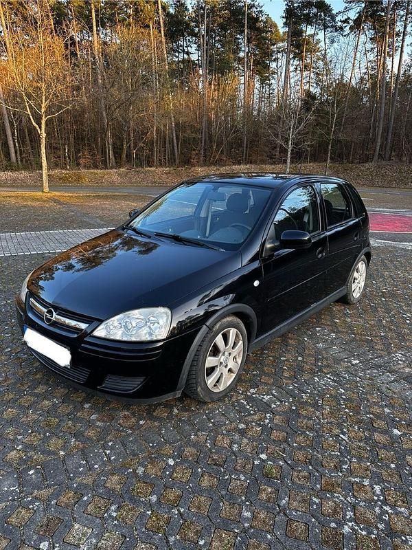 Schwarz Gebraucht 2006 Opel Corsa Limousine | 650 € (Superpreis) - Bild 1/4