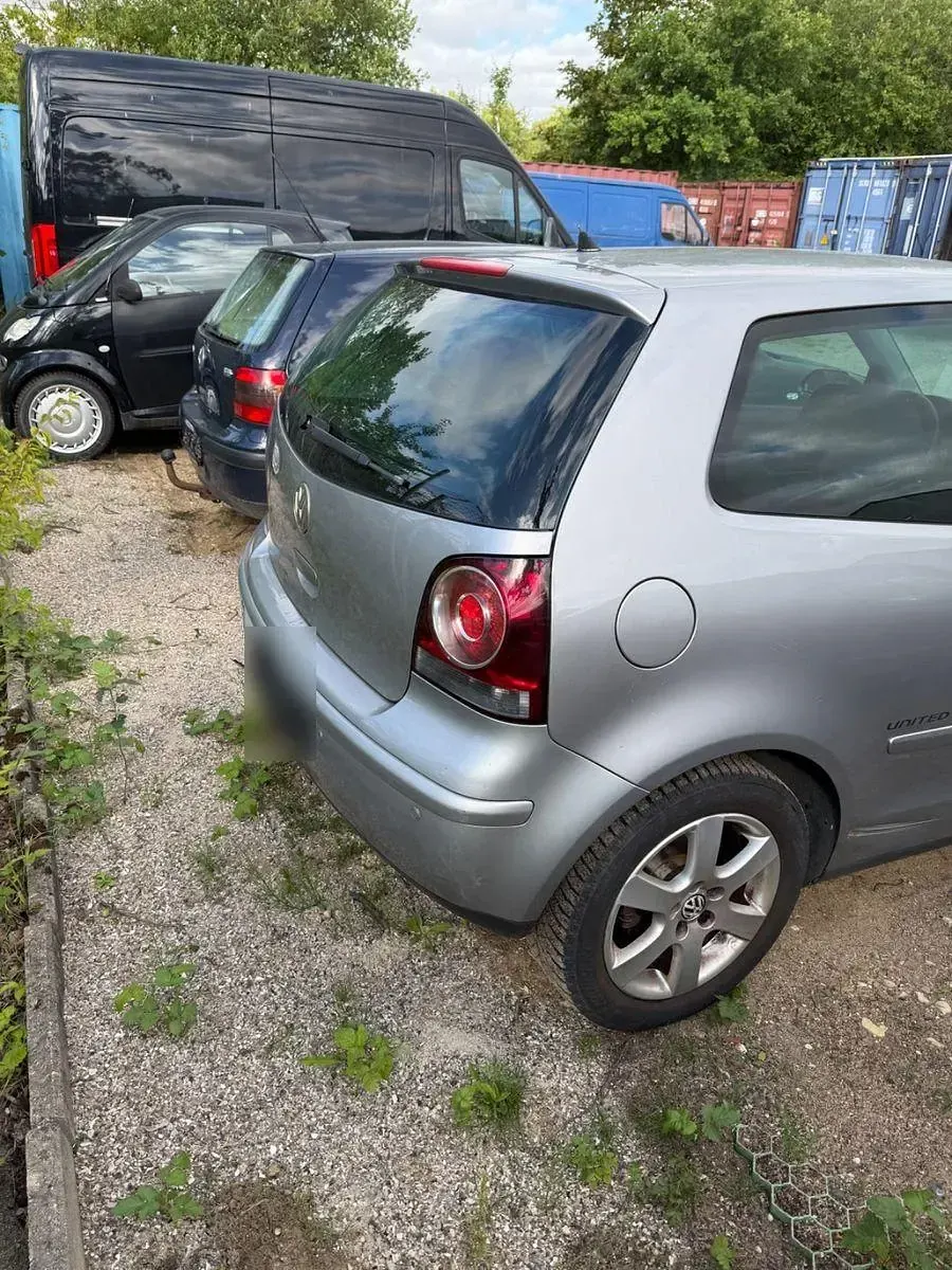 Gebraucht VW Polo United 80 PS (58 kW) 2008 Grau Kleinwagen