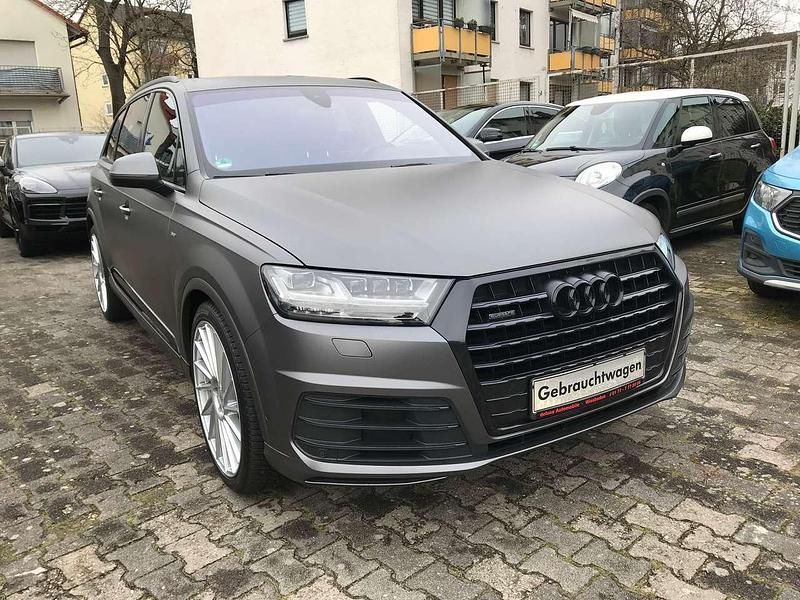 Gebraucht Audi Q7 S-line plus 272 PS (200 kW) 2016 Orcaschwarz metallic SUV