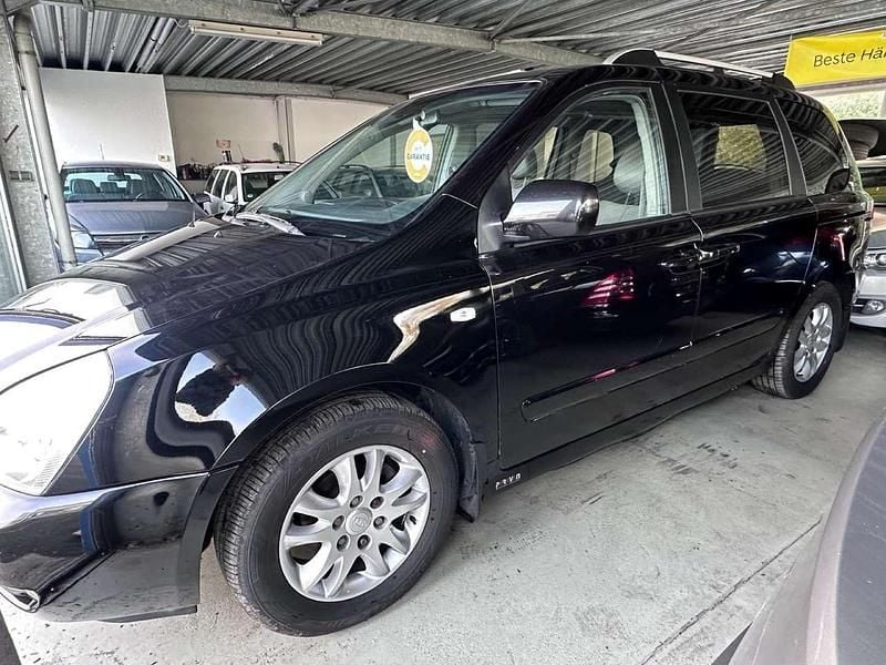 Gebraucht Kia Carnival LX 185 PS (136 kW) 2007 Schwarz Van / Kleinbus