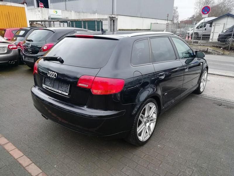 Gebraucht Audi A3 S-Line 170 PS (125 kW) 2008 Schwarz Kleinwagen