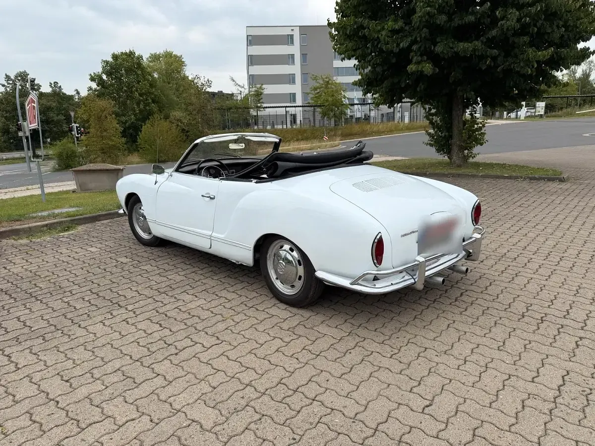 Gebraucht VW Karmann Ghia 44 PS (32 kW) 1968 Weiß Coupé