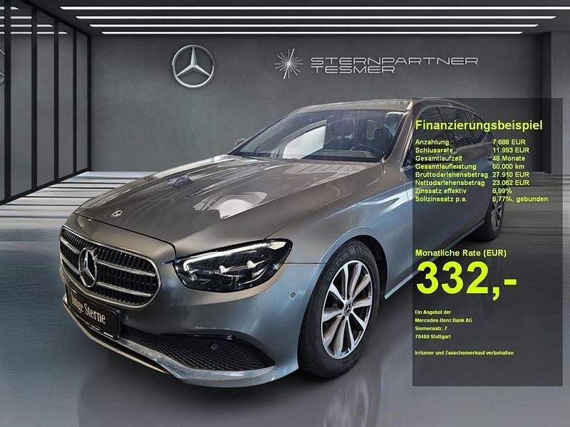 Grau Gebraucht 2020 Mercedes E200 Avantgarde Limousine | 30.640 € (Teuer) - Bild 1/3