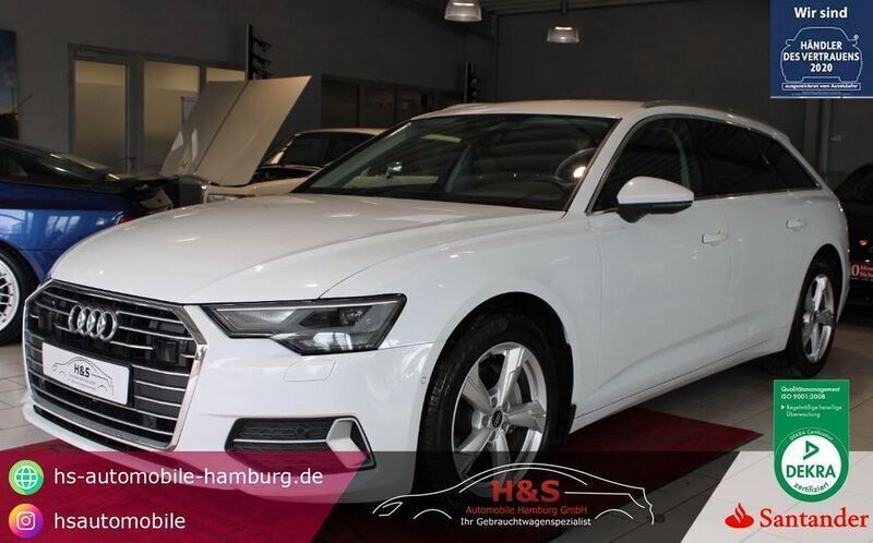 Gletscherweiß Gebraucht 2023 Audi A6 Sport Kombi | 39.450 € (Guter Preis) - Bild 1/4