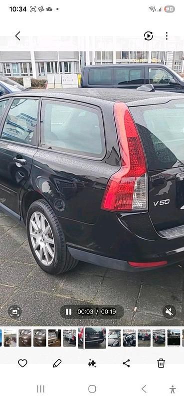 Gebraucht Volvo V50 109 PS (80 kW) 2009 Schwarz Kombi