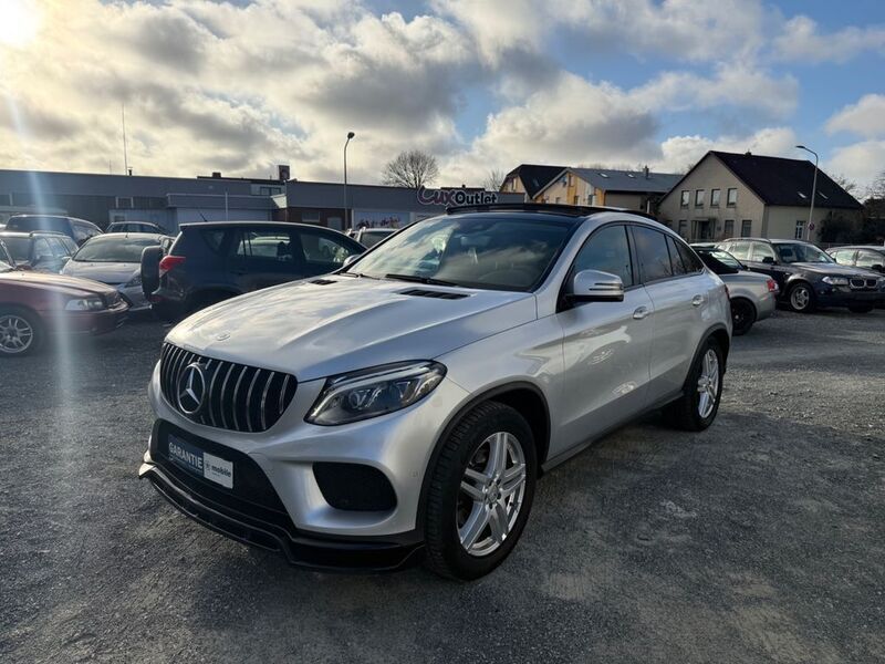 Silber Gebraucht 2015 Mercedes GLE350 AMG line Coupé | 31.500 € (Guter Preis) - Bild 1/4