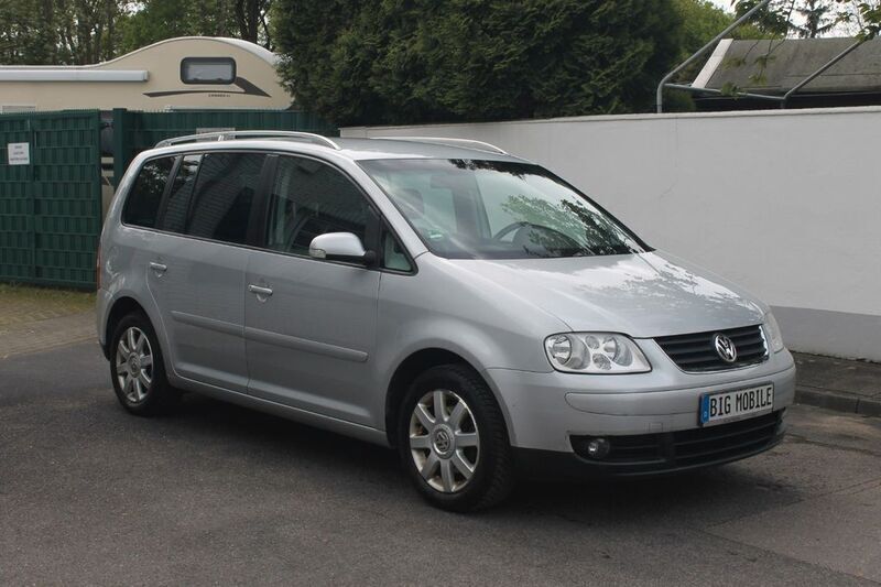 Gebraucht VW Touran Highline 116 PS (85 kW) 2006 Silber Van / Kleinbus
