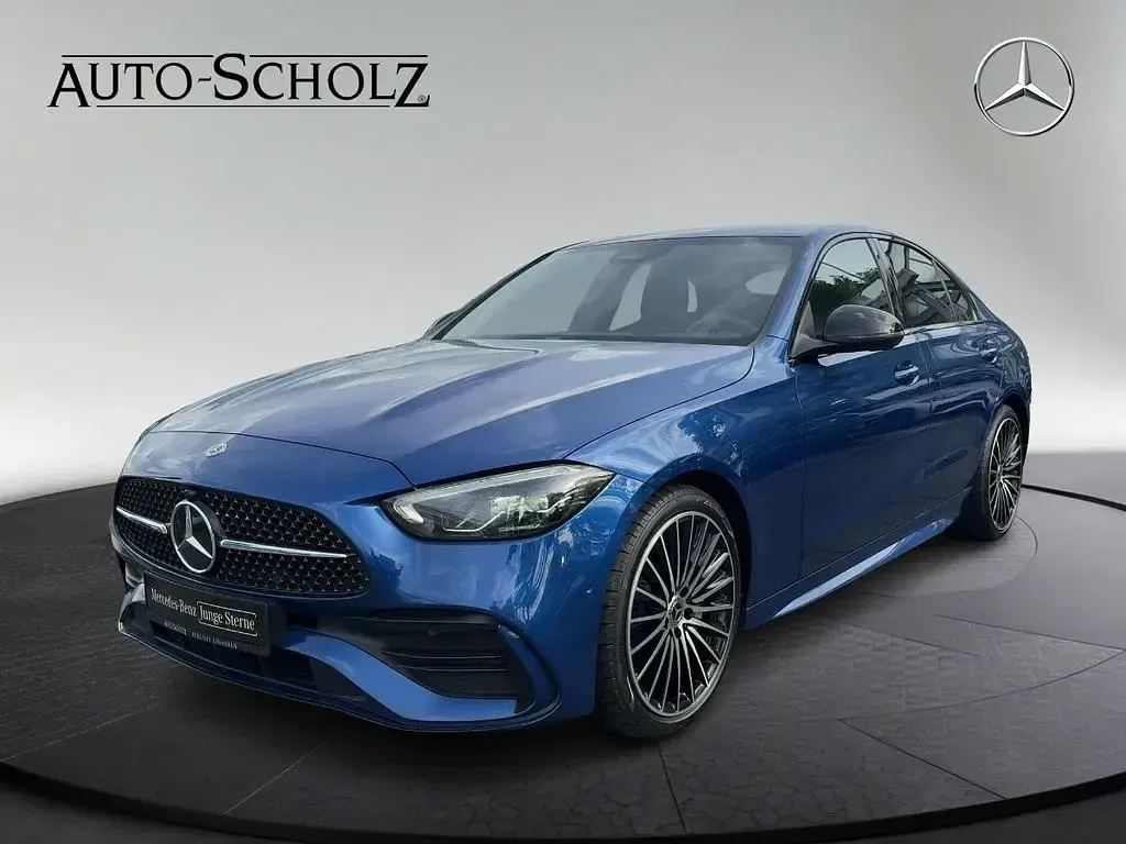 Gebraucht Mercedes C300 AMG 265 PS (194 kW) 2023 Blau Limousine