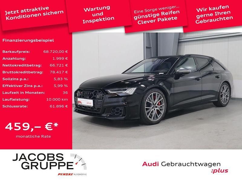 Brillantschwarz Gebraucht 2024 Audi S6 Ambiente Kombi | 68.720 € (Guter Preis) - Bild 1/4