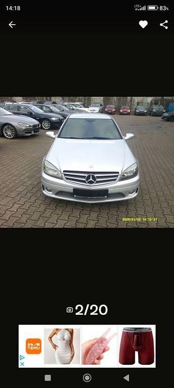 Silber Gebraucht 2010 Mercedes CLC200 Kleinwagen | 6.200 € (Guter Preis) - Bild 1/4