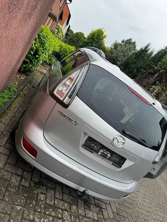 Gebraucht Mazda 5 Active Plus 146 PS (107 kW) 2009 Silber Van / Kleinbus