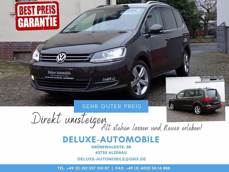 Gebraucht VW Sharan Highline 140 PS (102 kW) 2014 Schwarz Van / Kleinbus