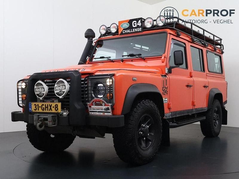 Gebraucht Land Rover Defender 122 PS (89 kW) 2008 Orange Kombi