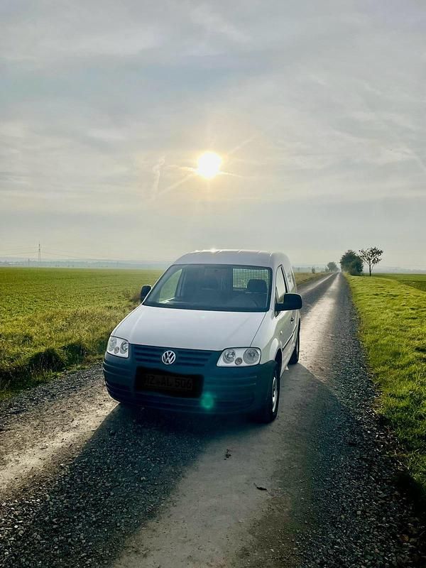 Gebraucht VW Caddy 64 PS (47 kW) 2007 Weiß Van / Kleinbus