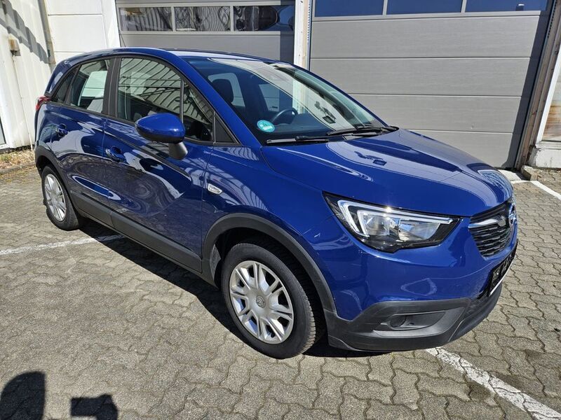 Blau Gebraucht 2018 Opel Crossland Edition SUV | 8.999 € (Superpreis) - Bild 1/4