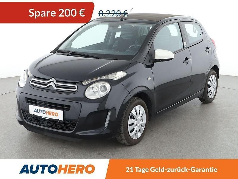 Schwarz Gebraucht 2016 Citroën C1 SELECTION Kleinwagen | 8.020 € (Etwas zu teuer) - Bild 1/3