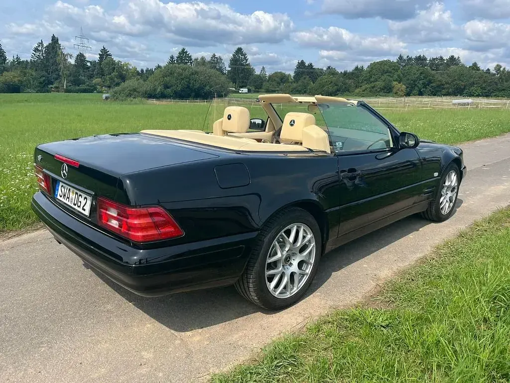 Gebraucht Mercedes SL280 204 PS (150 kW) 1999 Schwarz Cabrio