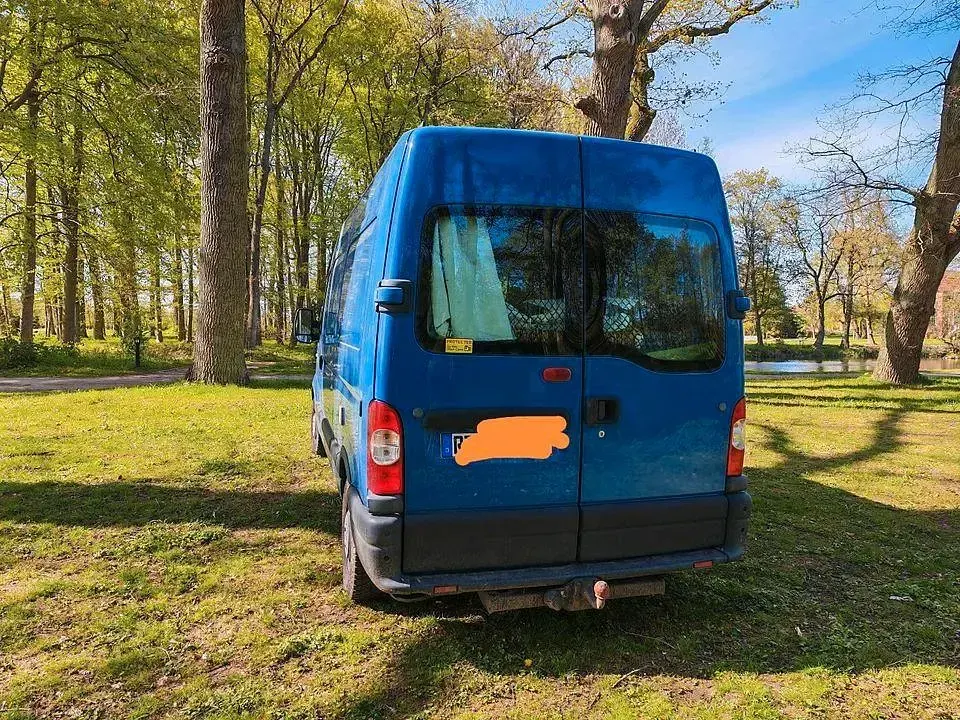 Gebraucht Renault Master 100 PS (73 kW) 2006 Blau Van / Kleinbus
