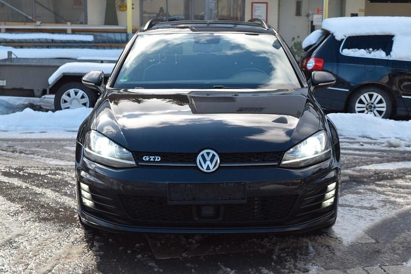 Gebraucht VW Golf VII GTD 184 PS (135 kW) 2015 Schwarz Kombi