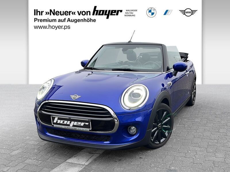 Starlight blue (metallic) Gebraucht 2021 Mini Cooper Cabriolet Chili Cabrio | 22.290 € (Guter Preis) - Bild 1/4