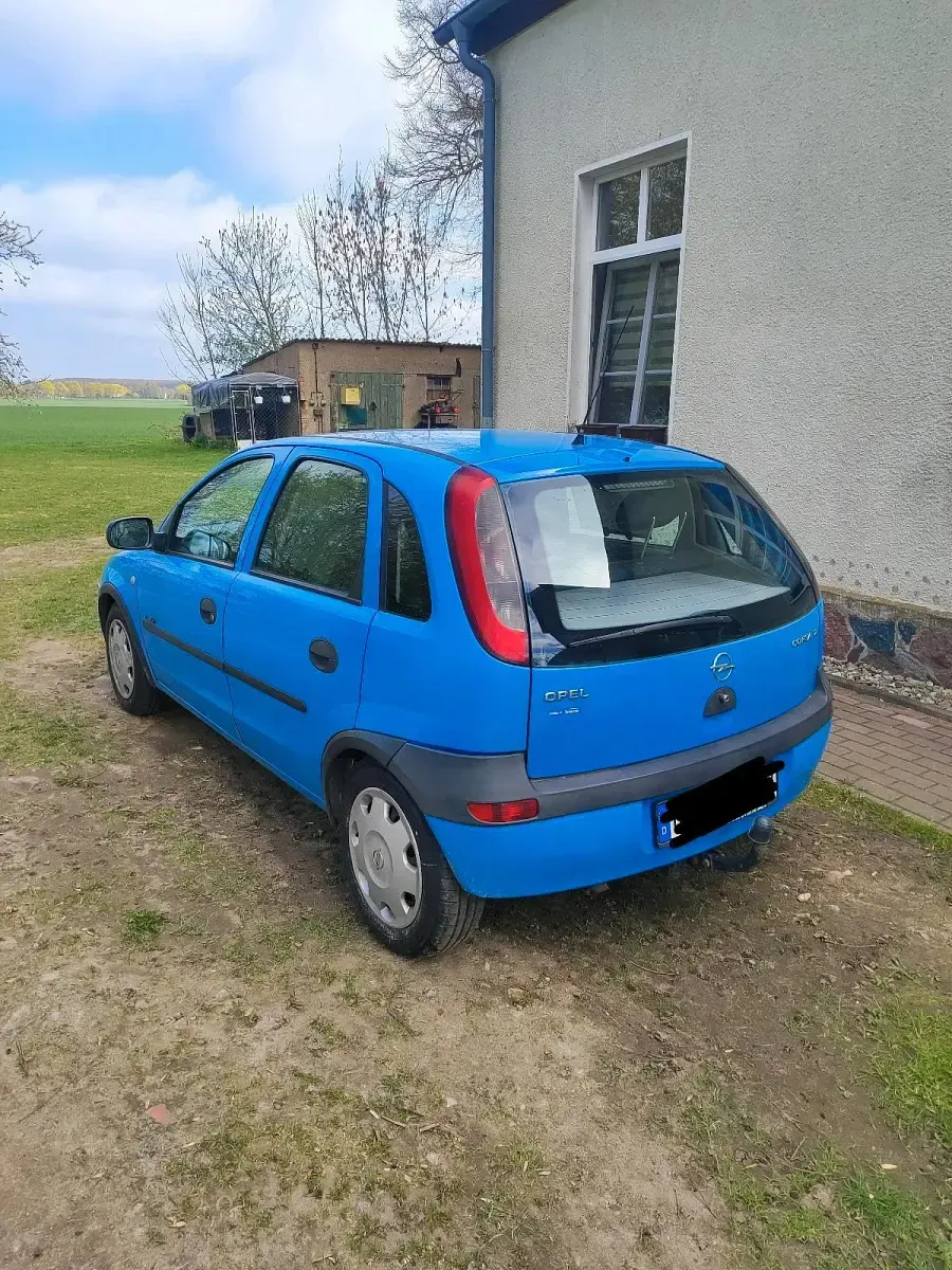 Gebraucht Opel Corsa Comfort 75 PS (55 kW) 2001 Blau Kleinwagen
