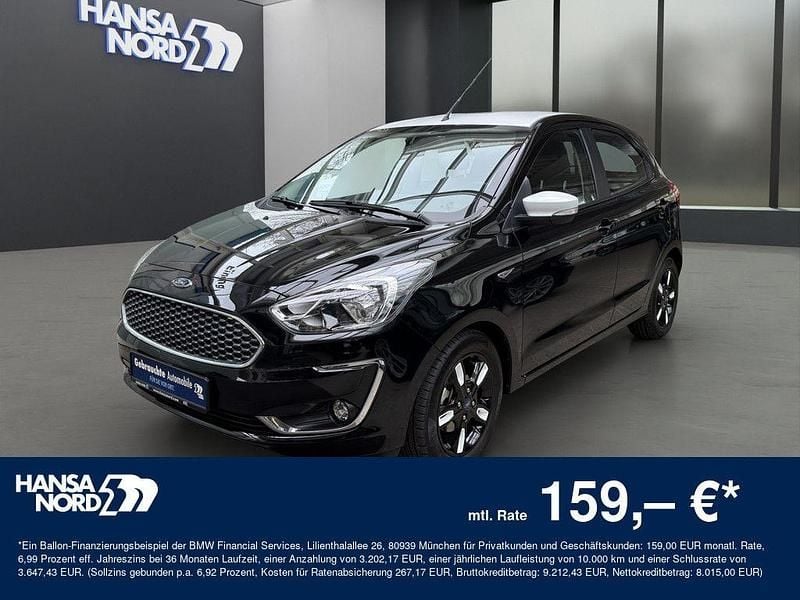 Gebraucht Ford Ka Plus 86 PS (63 kW) 2019 Schwarz Kleinwagen